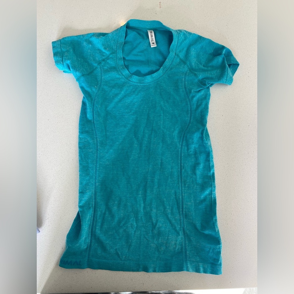 Stylish Teal Short Sleeve Tee